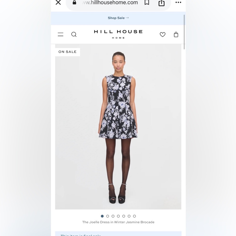 Hill House Home - The Joelle Dress- Large NWT